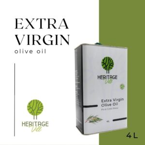 Olive Oil - box of four tins (4 L each)